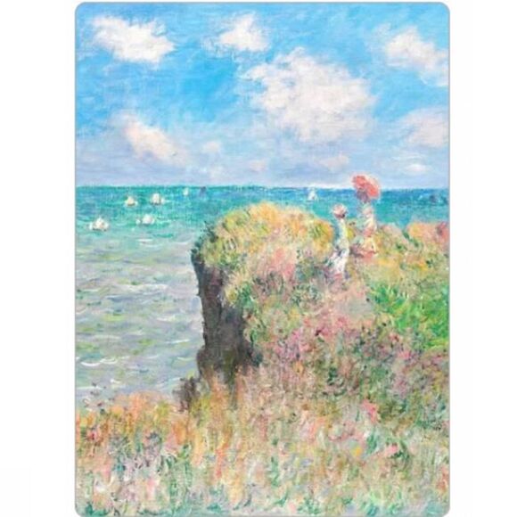 Monet The Cliff Walk at Pourville Magnet - Picture 2 of 2